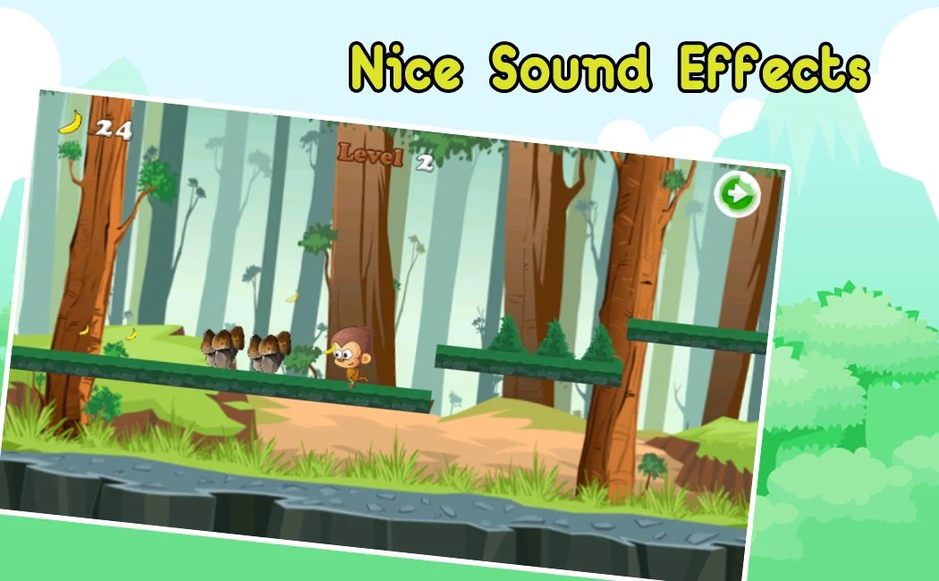 Curious Ape Adventure: Free screenshot